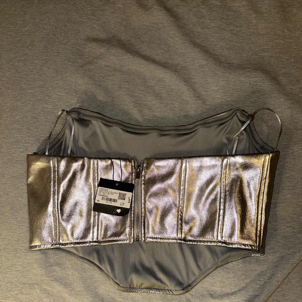 Garage Metallic Corset - Picture 2 of 3